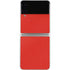 Red Carbon Fiber Specialty Material Galaxy Z Flip3 5G Skin